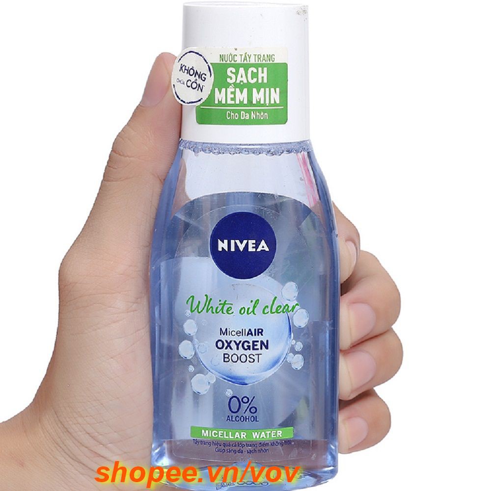 Nước Tẩy Trang Nivea 125ml Giúp Kiểm Soát Nhờn Và Mụn Nivea Make Up Clear