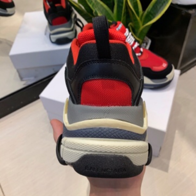 | Ảnh Thật | Giày Balen Trip Đen Đỏ Nam | BigBuy360 - bigbuy360.vn