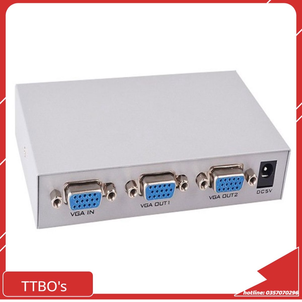 Bộ chia VGA 1 ra 2 1 ra 4 1 ra 8 ARIGATO hàng chất lượng cao TTBO's