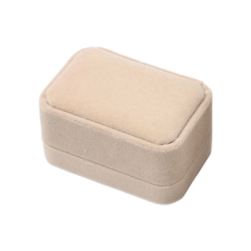 QQ Hộp Đựng Trang Sức Nhẫn Đính Hôn Chất Liệu Nhung Cho Nữ