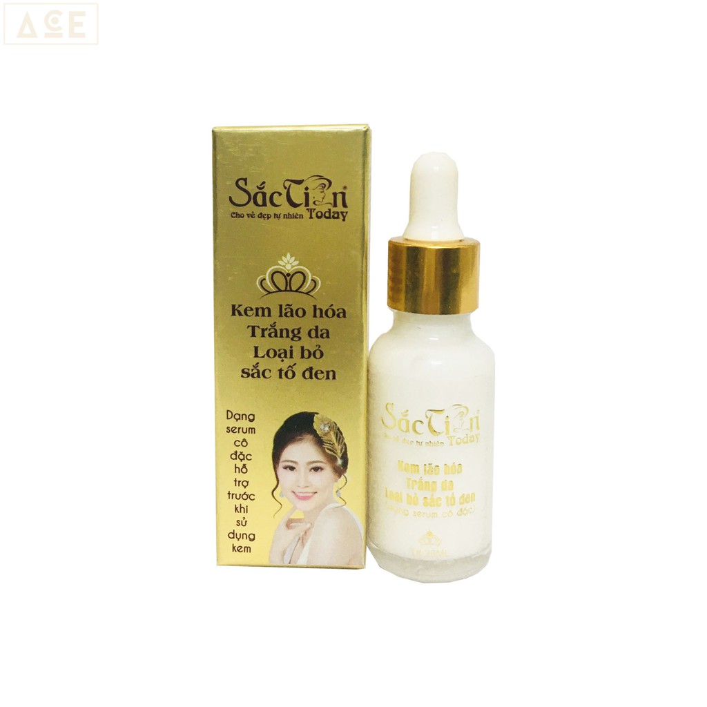 Kem lão hóa da, dưỡng trắng, se khít lỗ chân lông 20ml(dạng serum cô đặc)