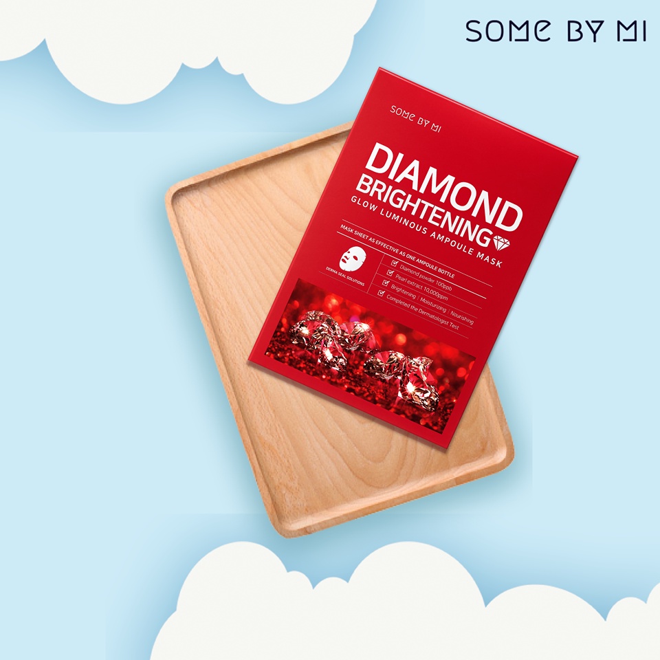 Mặt nạ kim cương dưỡng sáng da Some By mi Diamond Brightening Sheet Mask