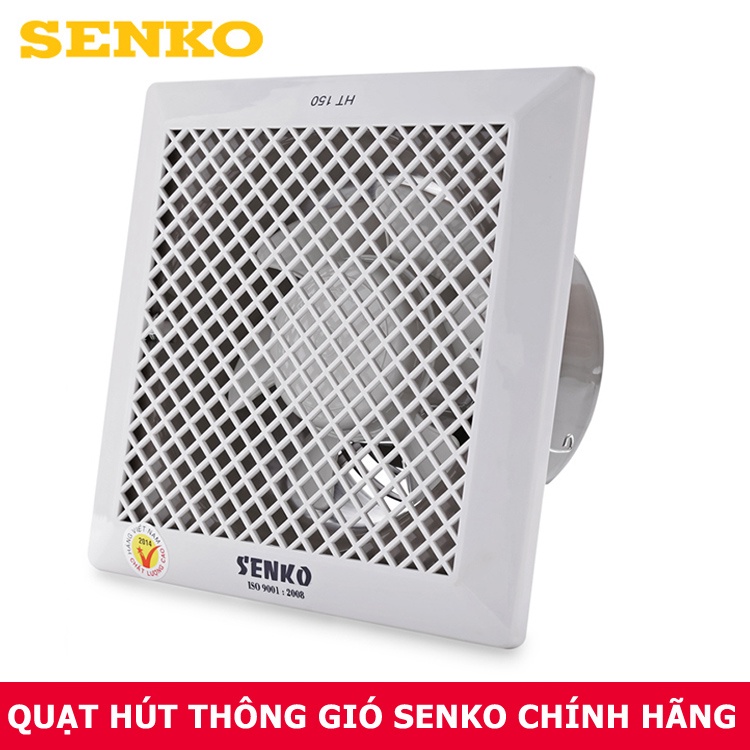 Quạt hút âm trần, âm tường HT150 Senko đường kính 200cm