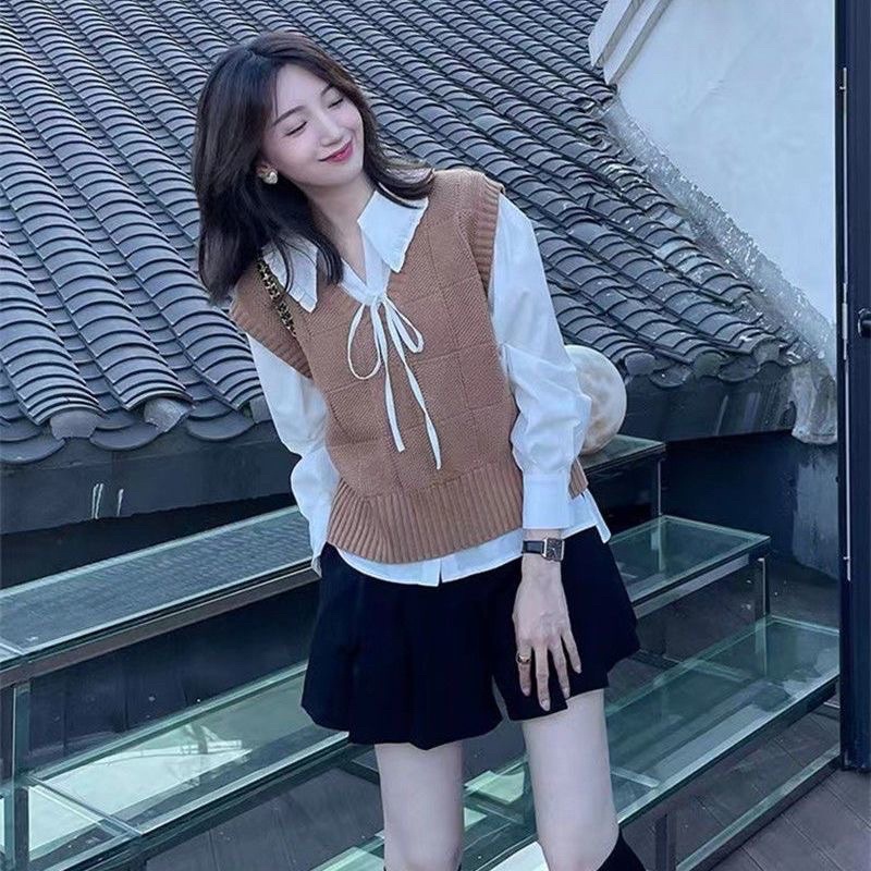 Áo sơmi tiểu thư phong cách Hàn Quốc