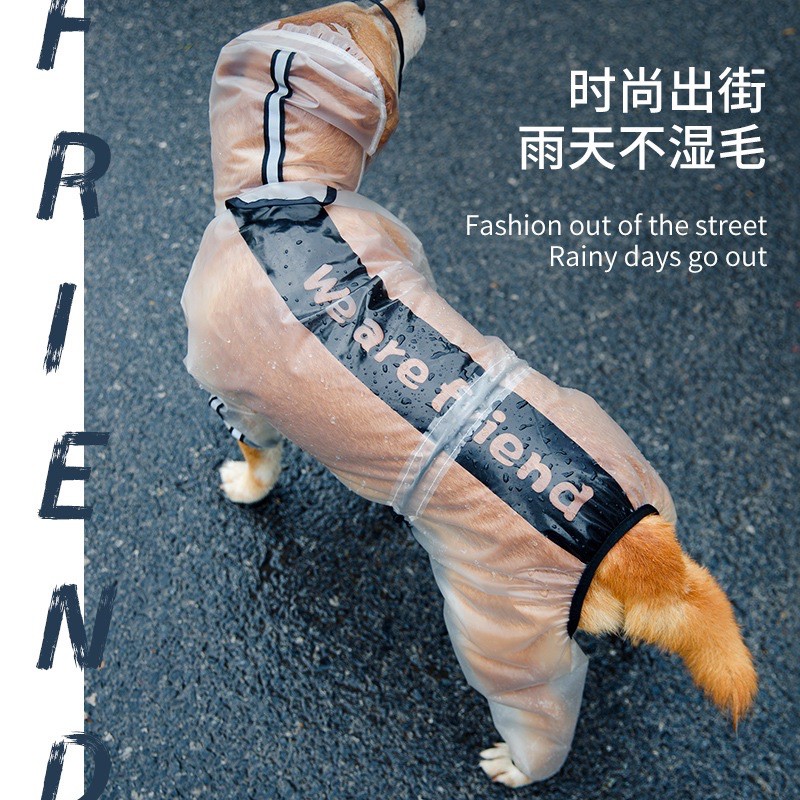 ÁO MƯA 4 CHÂN CHO CHÓ