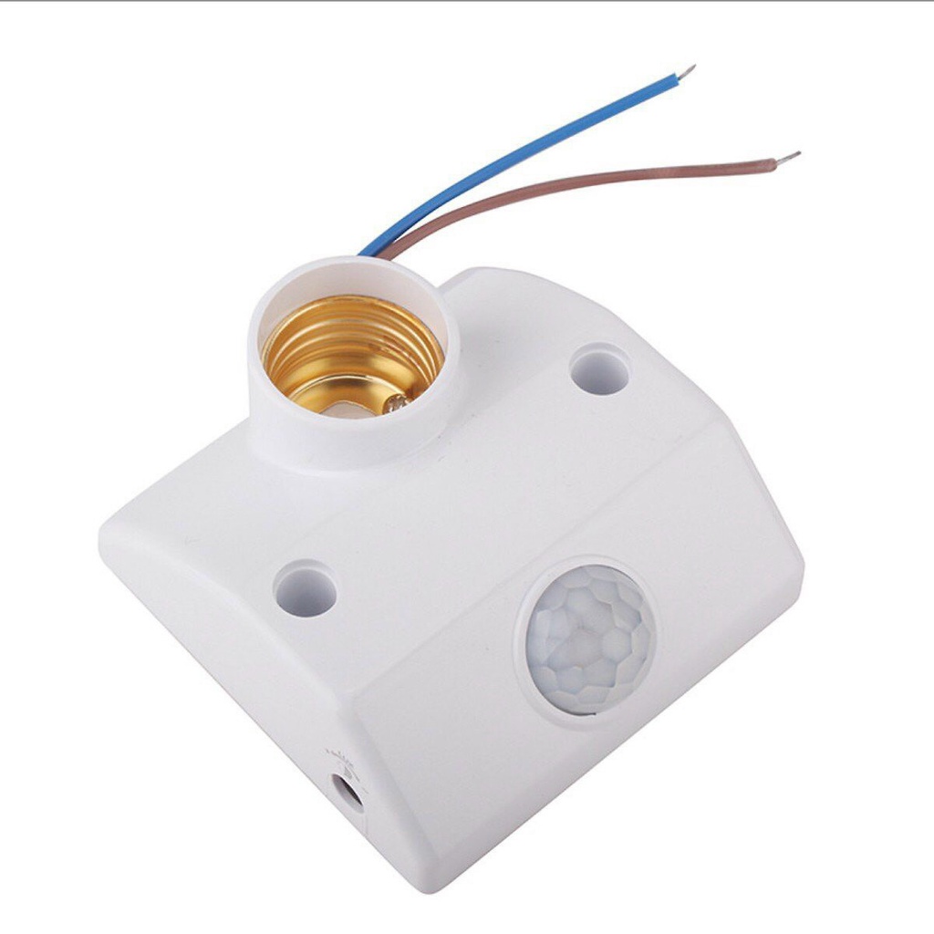 Đui đèn cảm ứng chuyển động chui E27