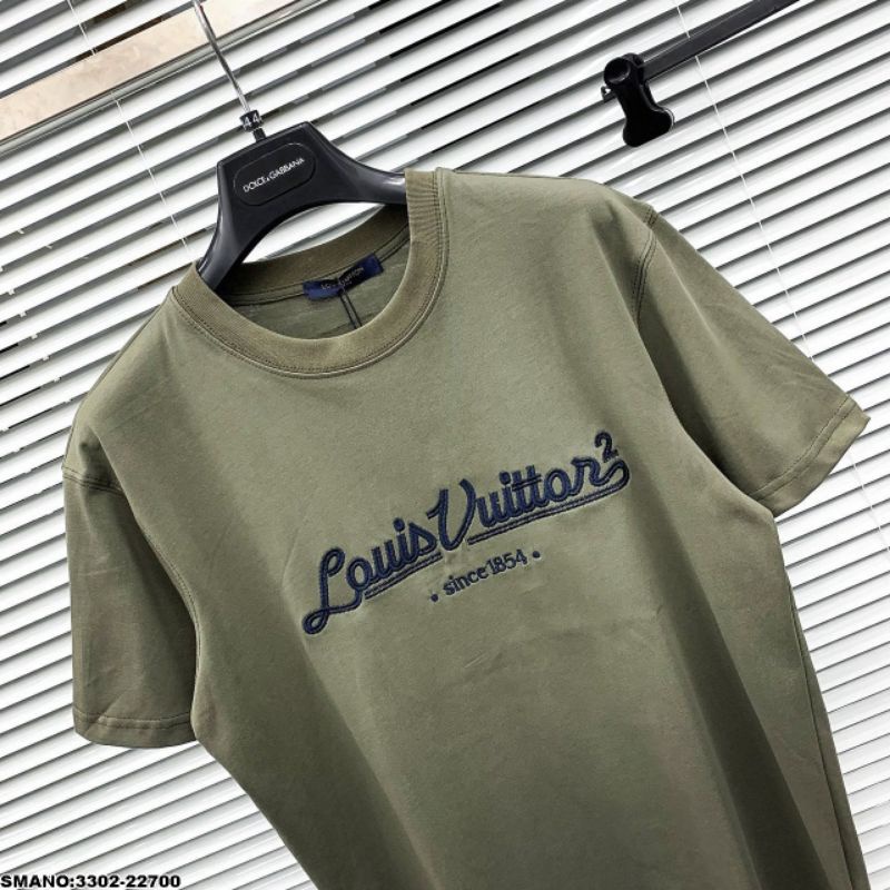 ÁO PHÔNG NAM NỮ CỔ TRÒN,NGẮN TAY LOUIS VUITTON