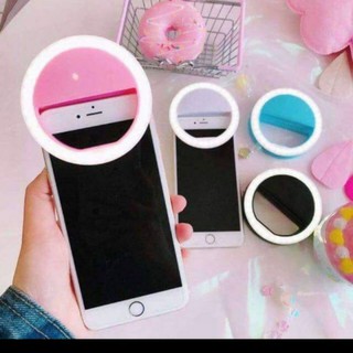 Đèn led hỗ trợ chụp hình selfie 3 chế độ