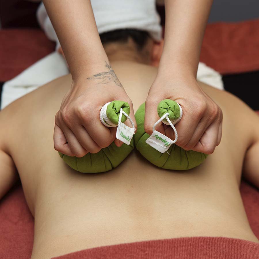 Bóng Mát-xa Thảo Dược Massage Thư Giãn Toàn Thân Hapaku