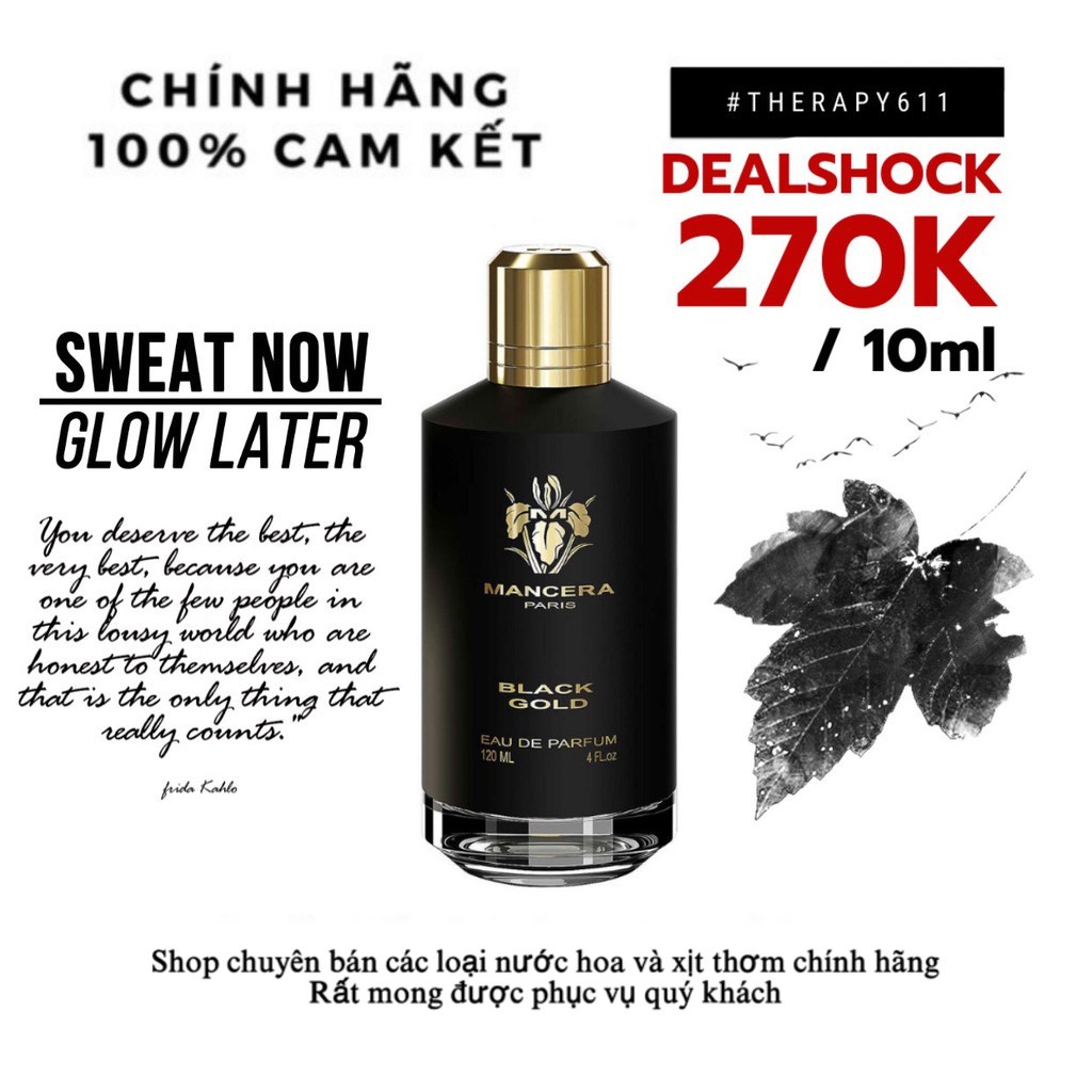 [𝗦𝗔𝗟𝗘]..::✨Nước hoa mancera black gold ✨::..