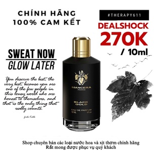 ..::✨nước hoa mancera black gold ✨::..