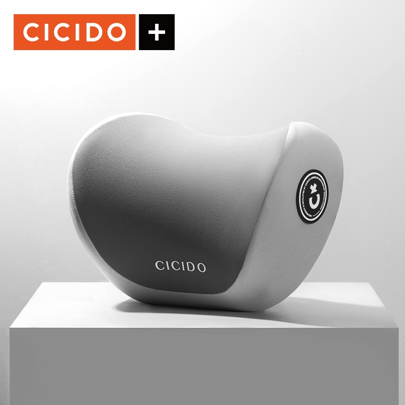 Bộ gối tựa lưng kèm gối tựa đầu CICIDO xe hơi cao cấp-Gối Tựa Đầu,Gối Tựa Lưng Chữ U Nhập Khẩu Trên Xe Ôtô