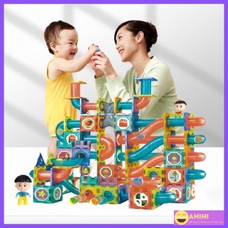 Đồ chơi xếp hình nam châm thế hệ mới , bộ đồ chơi lắp ghép cao cấp cho bé mẫu mới ahihikids