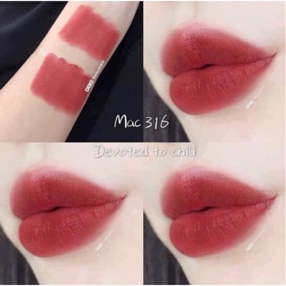 Son Mac Devoted to chili UNBOX (son không vỏ giấy)