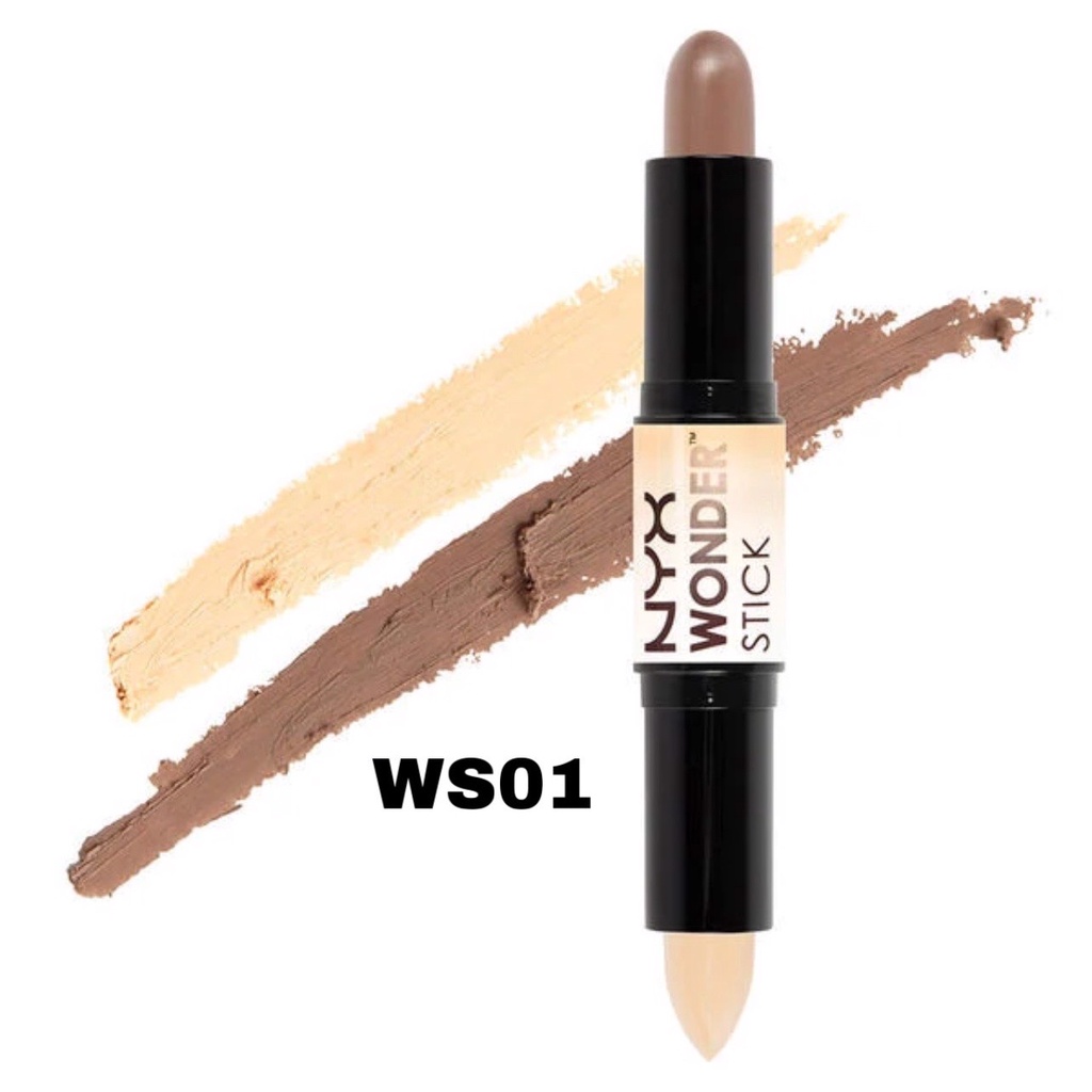 Thỏi Che Khuyết Điểm &amp; Tạo Khối 2 đầu NYX Wonder Stick Highlight and Contour