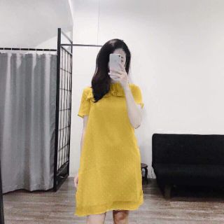 Váy voan hạt suông cực iêu