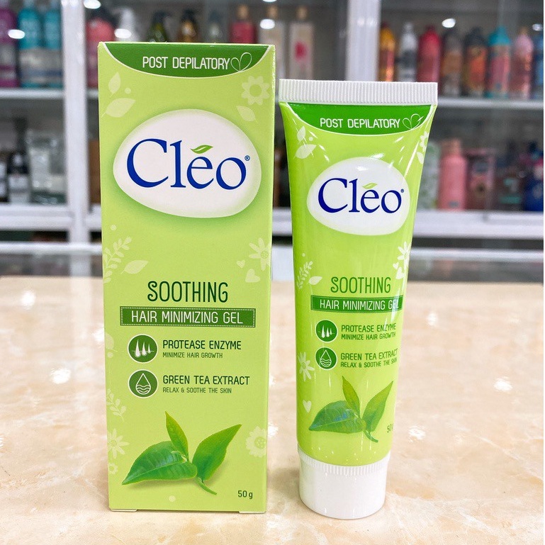 Gel Dịu Da Sau Tẩy Lông Cleo Hỗ Trợ Làm Chậm Mọc Lông 50g