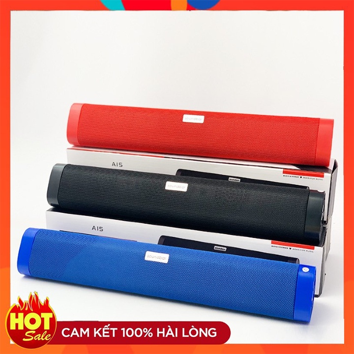 Loa bluetooth A15 âm thanh siêu bass, kết nối được với tất cả các điện thoại, bluetooth 5.0 bảo hành 3 tháng