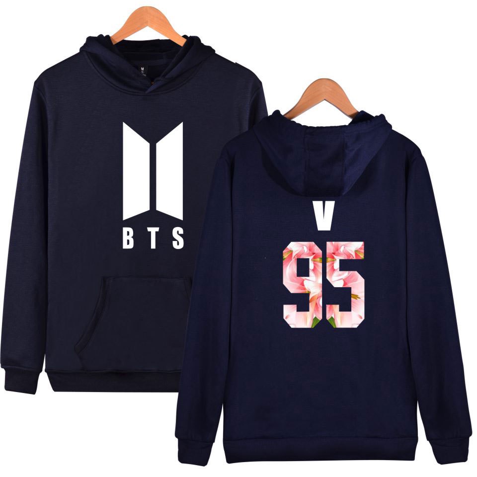 Áo Khoác Hoodie Bts Kpop Jin Suga J-Hope V Jimin