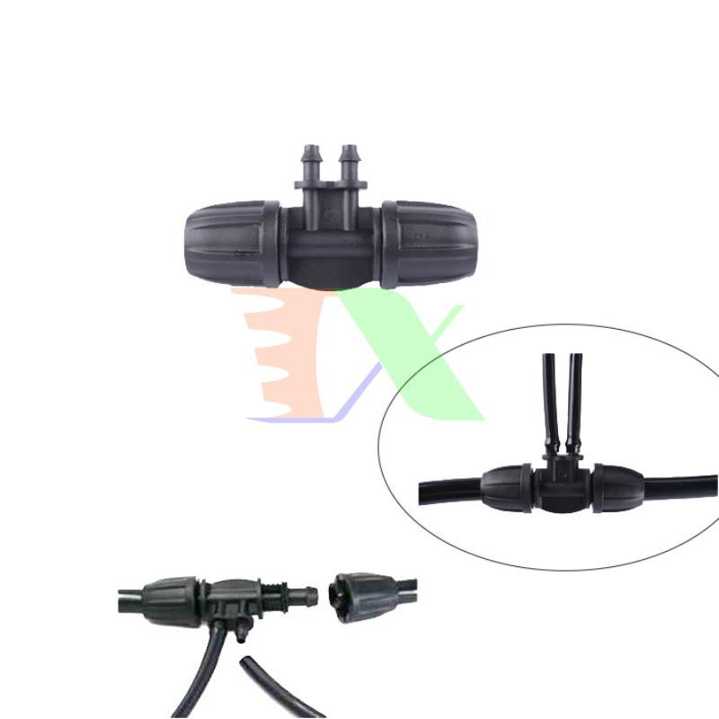 Tê chia cho ống Φ811 912 mm ra 2 đầu 4/7 TE812.2.47 Có đai siết, cho ống PE, LDPE, HDPE, PVC