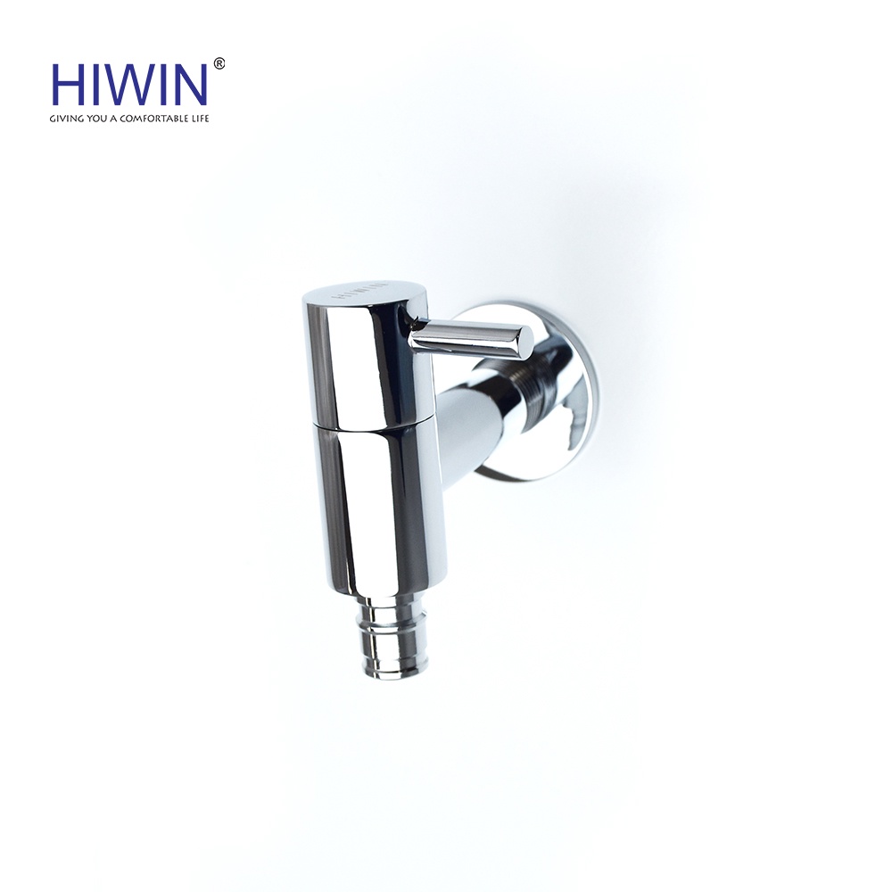 Van T chia nước vòi sen vòi xịt, van giảm áp lực nước chất liệu đồng mặt gương HIWIN JF-098
