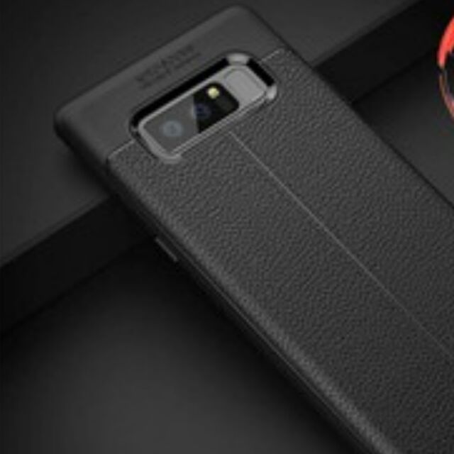 Ốp lưng samsung note 8 giả da chính hãng auto focus