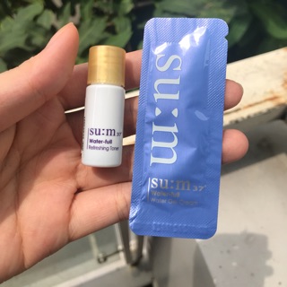 Sample su:m water-full gel dưỡng và toner