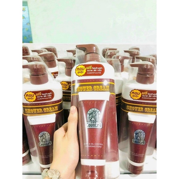 Sữa tắm ngựa Thái Lan Top  Country chai 500ml