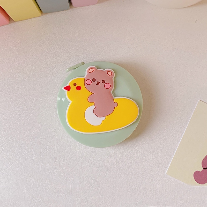 Thước dây cuộn mini rút gọn, hình nhân vật hoạt hình siêu đáng yêu