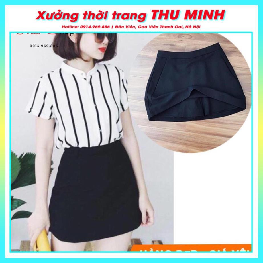 [GIÁ XƯỞNG] Chân váy chữ A kiểu dáng công sở đi làm đi chơi đều đẹp, có lót trong | BigBuy360 - bigbuy360.vn
