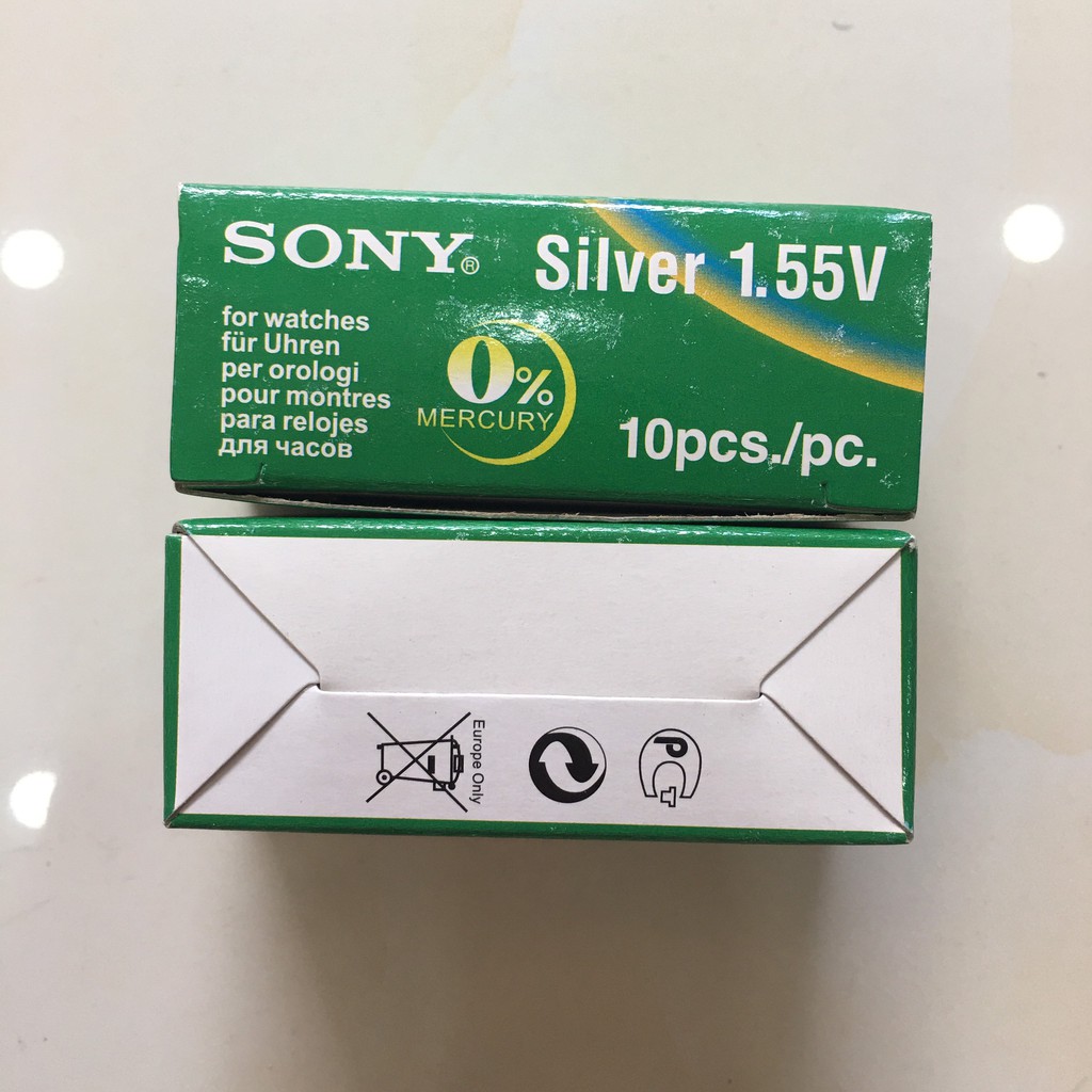 Hộp 10 viên pin Sony 315 SR716SW 716 SR716 Nhật Bản