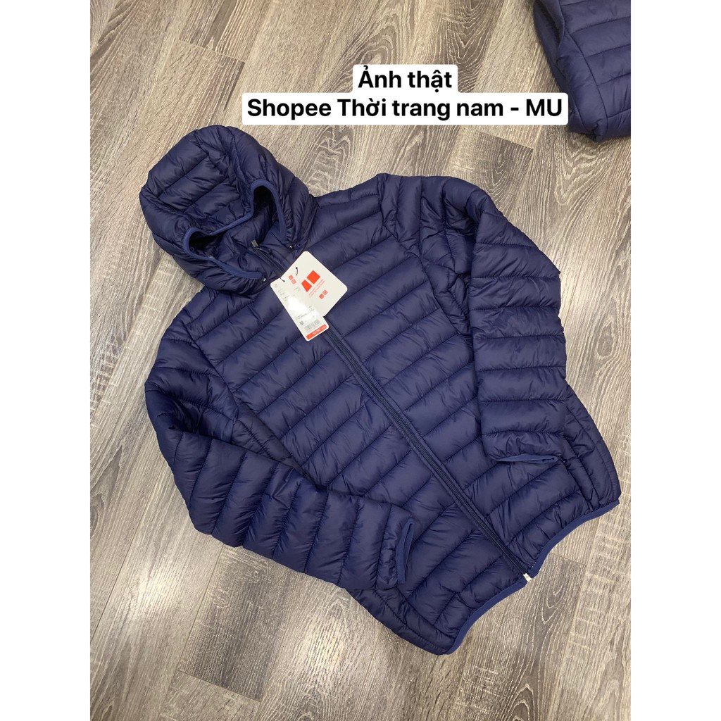 Áo Khoác Phao Nam [Có Mũ Tháo Rời] Áo Khoác Nam Siêu Nhẹ Siêu Ấm Phiên Bản Mới 2021 | BigBuy360 - bigbuy360.vn