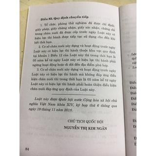 Sách LV1 - Luật chăn nuôi (NXB Chính trị quốc gia sự thật)