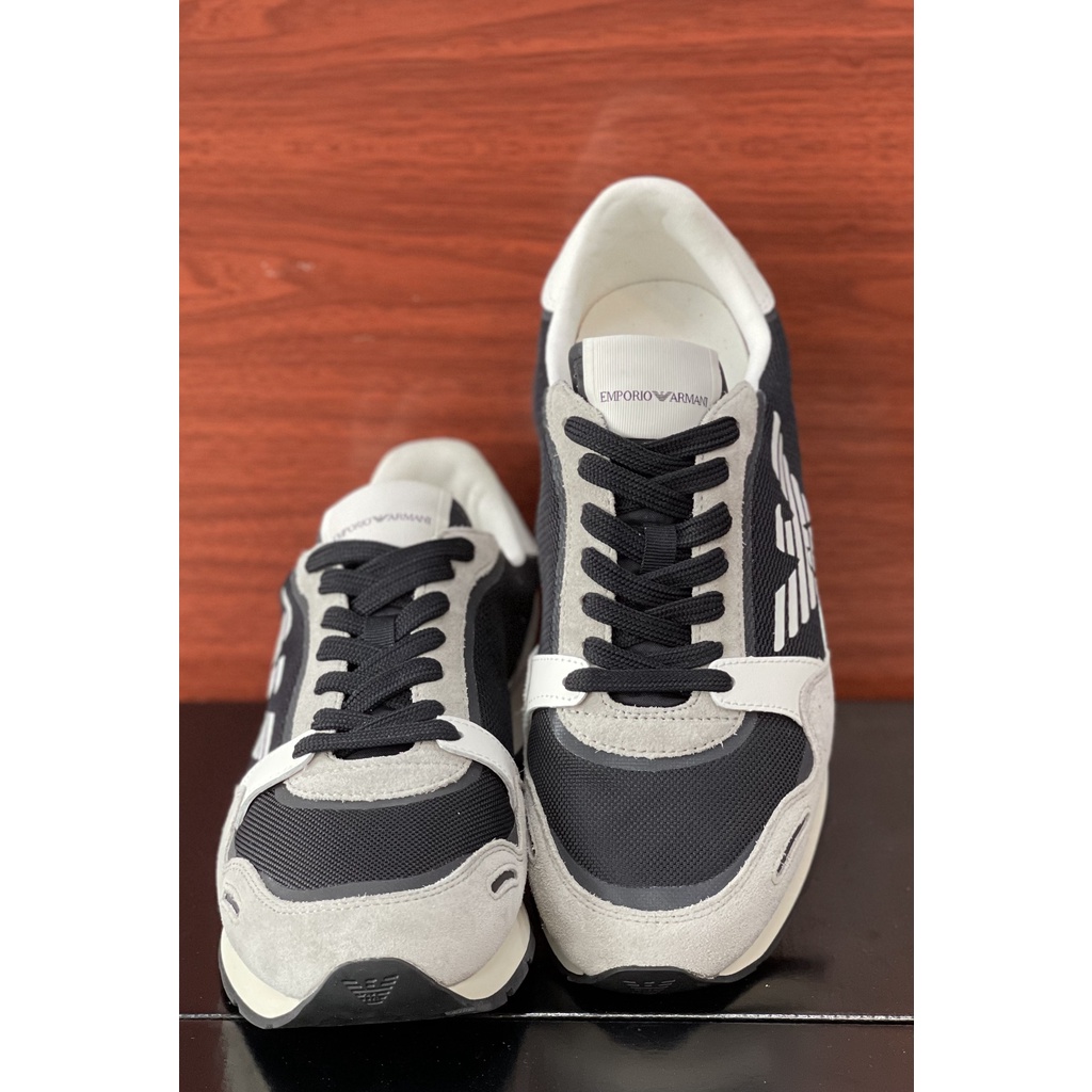 Giày sneaker Armani chính hãng, giày thể thao nam size 40, 42