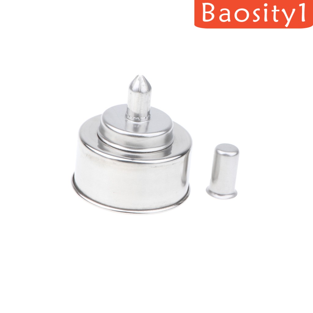 1 Đèn Cồn Bằng Thép Không Gỉ 200ml