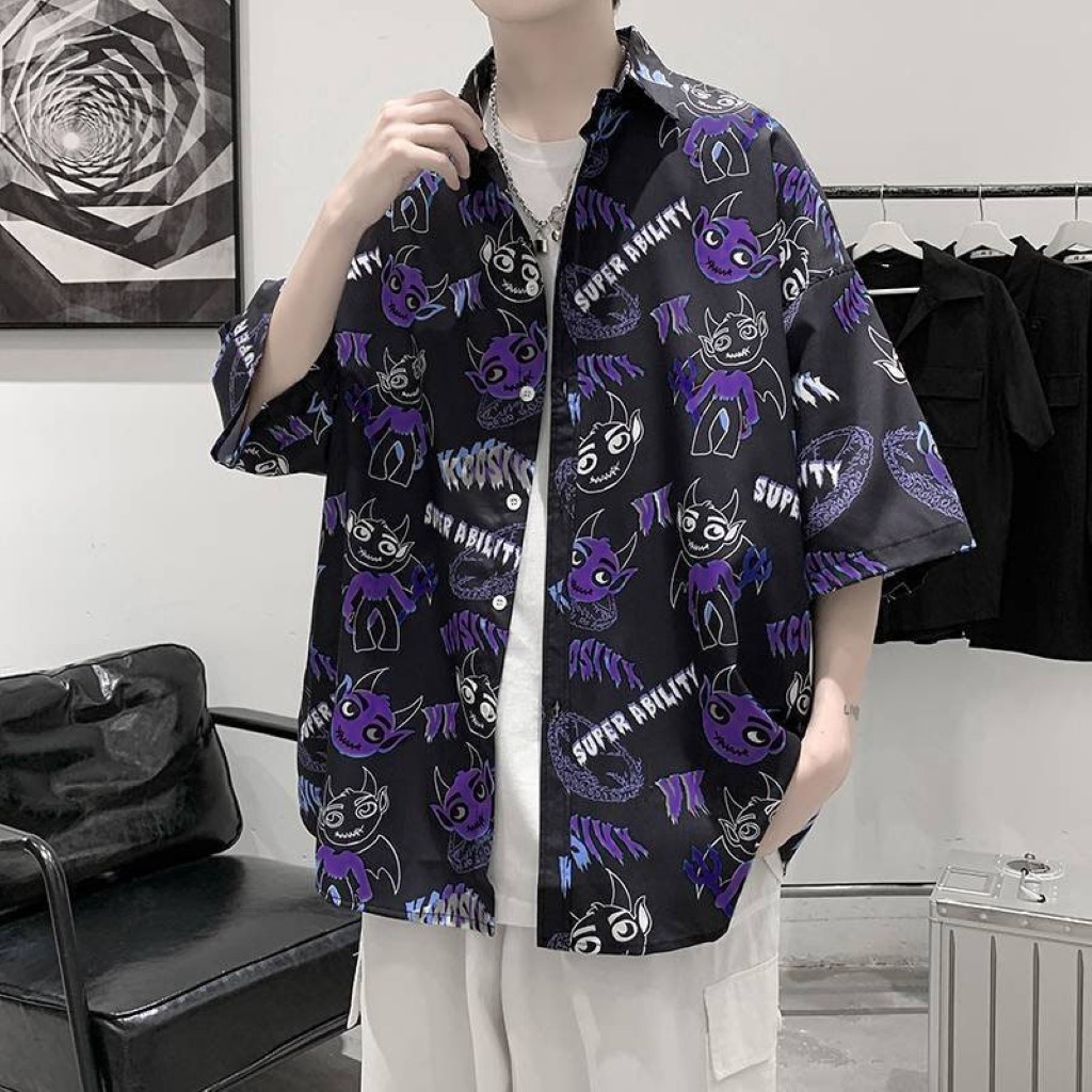 Áo sơ mi trắng , đen from rộng unisex nam nữ , sơ mi nam nữ vải voan lụa mịn mát free size 40kg - 70kg
