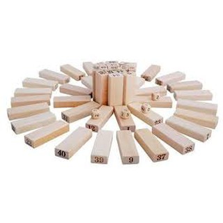 BỘ ĐỒ CHƠI RÚT GỖ 54 CHI TIẾT