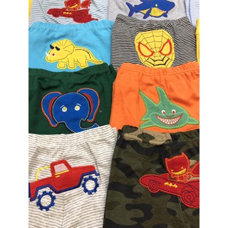 combo 5 quần mông thú cotton xuất cho bé