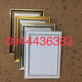 10 khung ảnh a4 mặt kính + 20 đinh 3 chân