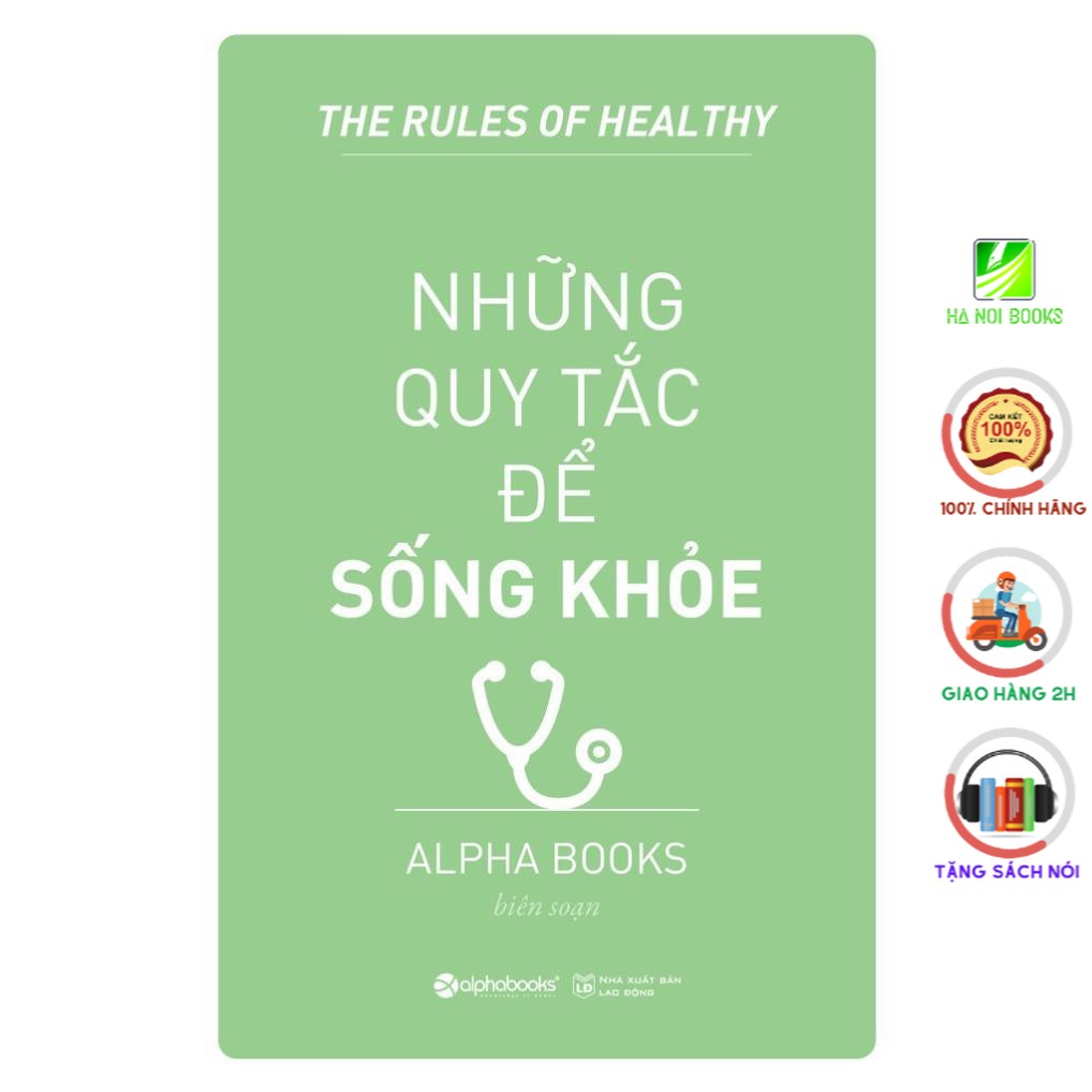 Sách Alphabooks - Những quy tắc để sống khỏe
