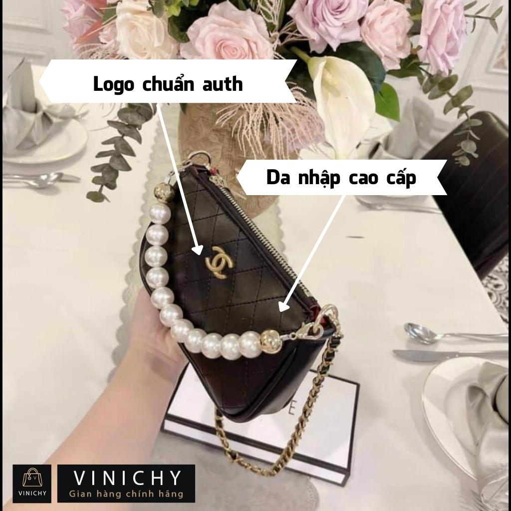 Túi xách nữ đeo chéo, đeo vai, kẹp nách đi chơi, đi học VINICHY, da đẹp, thời trang cao cấp size 18cm HA117