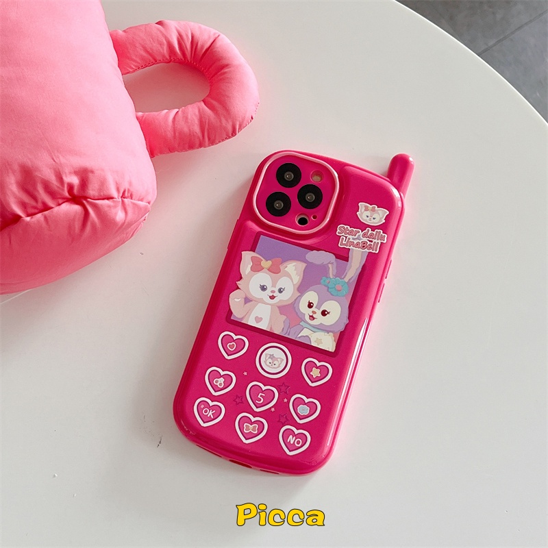 Ốp Điện Thoại Mềm Đệm Khí In Hình Hoạt Hình Disney Linabelo StellaLou Thời Trang Cho IPhone 11 XR 11 12 13 Pro MAX 7 8 Plus X XS MAX
