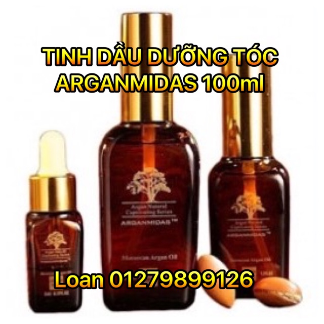 TINH DẦU DƯỠNG TÓC CAO CẤP ARGANMIDAS 100ml