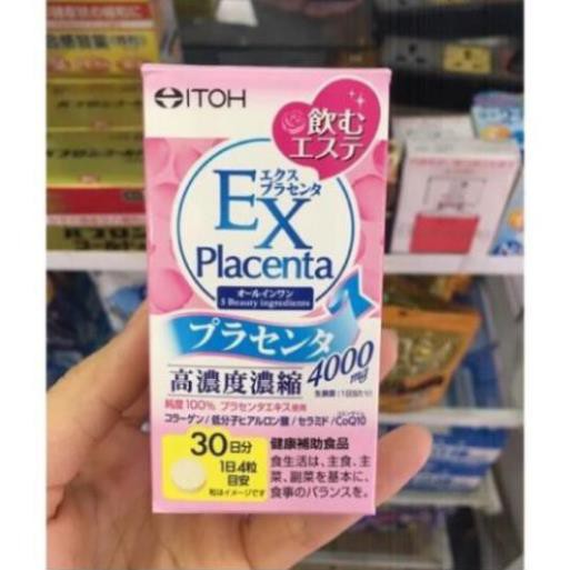 Viên uống nhau thai cừu EX Placenta Itoh 4000mg Nhật bản