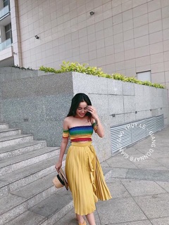 Áo trễ vai 7 màu