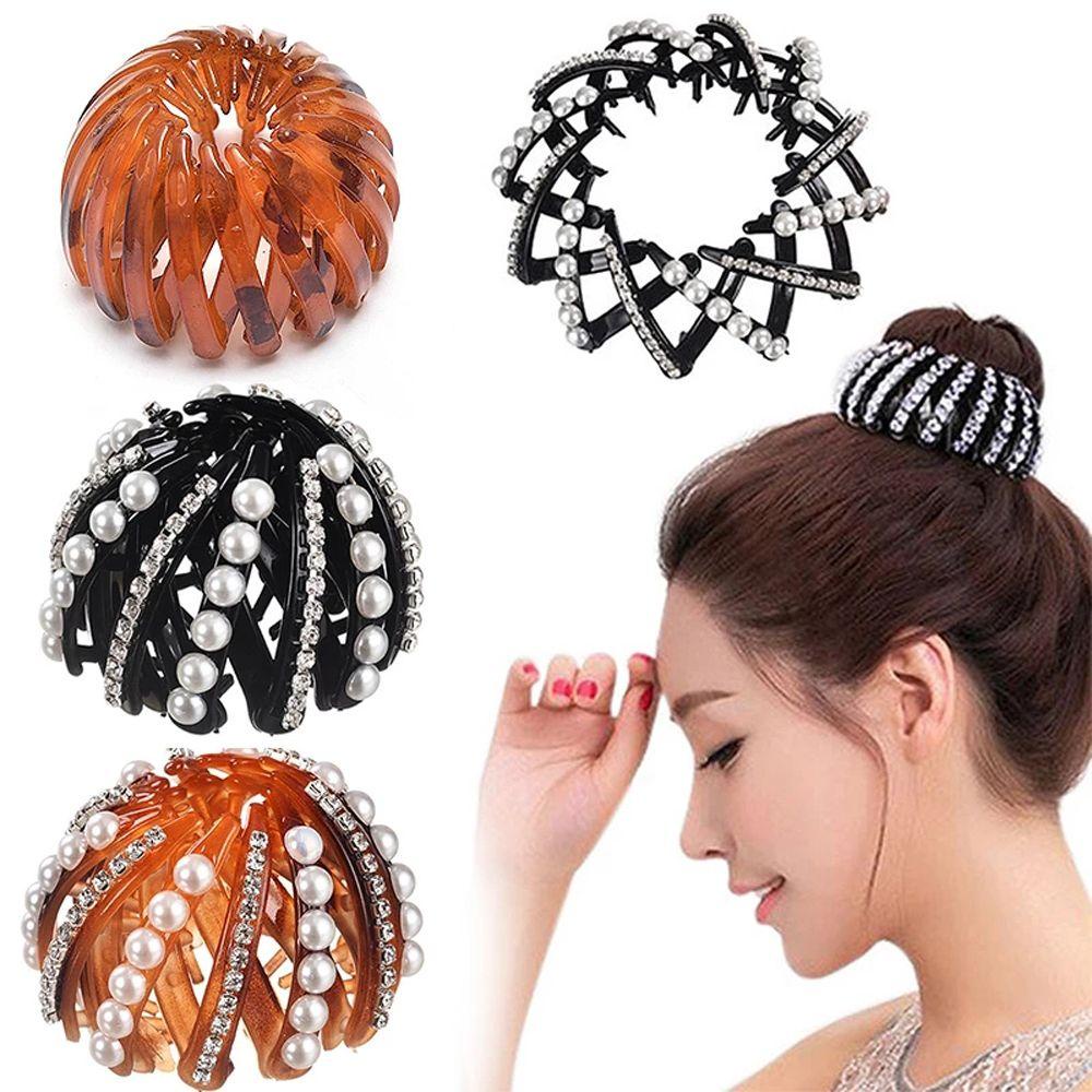 Kẹp Tóc Hình Tổ Chim Dễ Thương WMES15H|Kẹp Tóc Móng Vuốt Phong Cách Hàn Quốc Cho Nữ