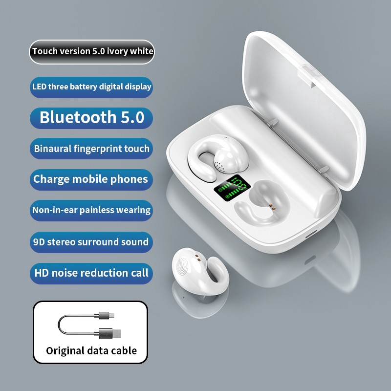 Tai Nghe Bluetooth 5.0 Không Dây S19 Tws Kiểu Dáng Thể Thao