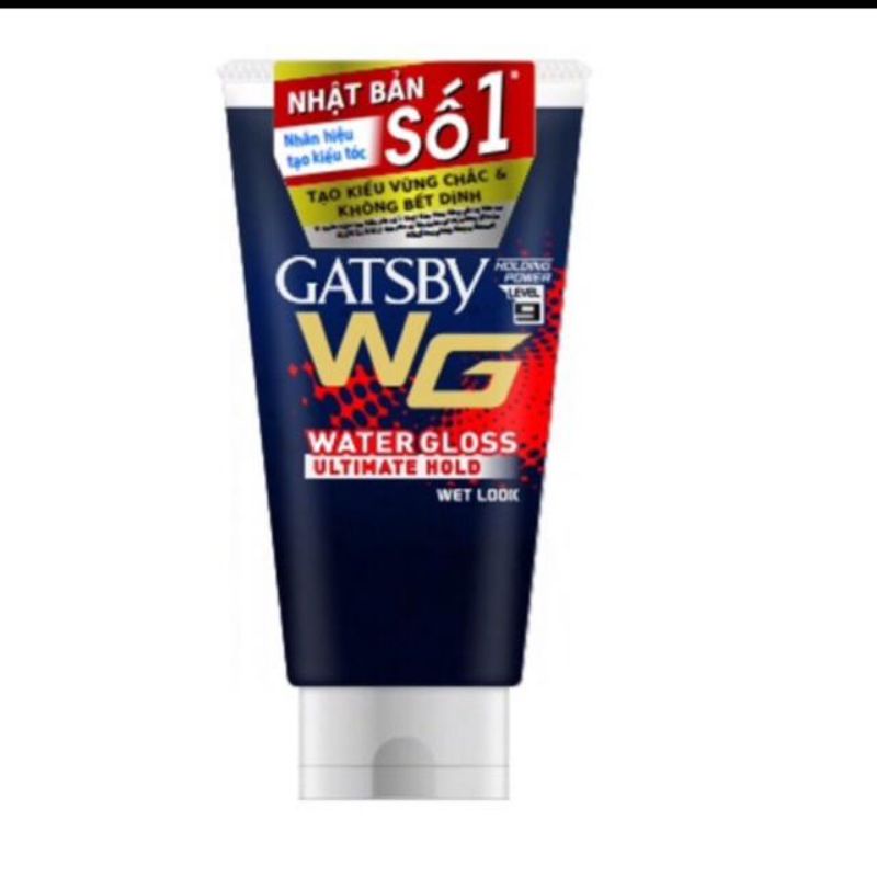 Gel Vuốt Tóc Mềm, Giữ Nếp Tóc Gatsby Water Gloss 170g