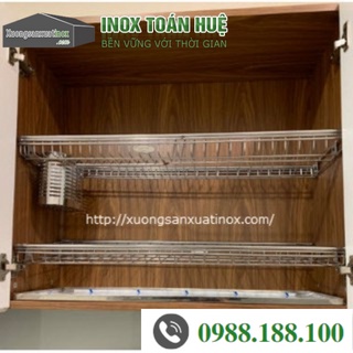 Giá úp bát đĩa inox tủ bếp