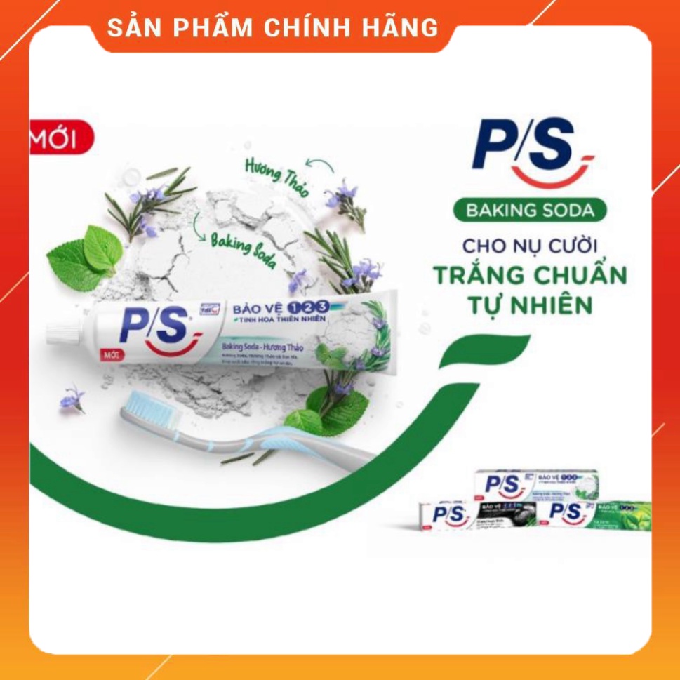 Kem Đánh Răng P/S Bảo Vệ 123 Baking Soda - Hương Thảo 180g